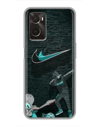 Чехол для OPPO A96 с картинкой «Спортивный арт Nike» Чехол для OPPO A96 с картинкой «Спортивный арт Nike»