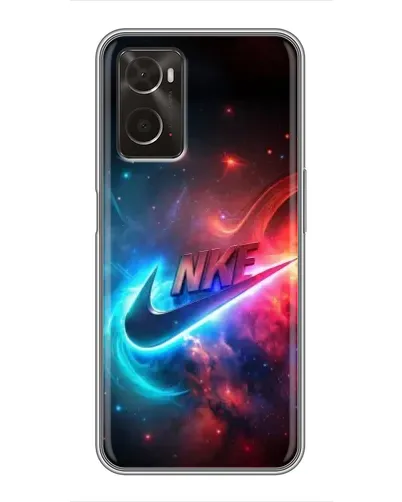 Чехол для OPPO A96 с картинкой «Огненный логотип Nike» Чехол для OPPO A96 с картинкой «Огненный логотип Nike»