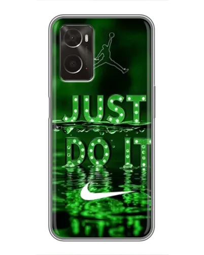 Чехол для OPPO A96 с картинкой «Зеленый неоновый Nike» Чехол для OPPO A96 с картинкой «Зеленый неоновый Nike»