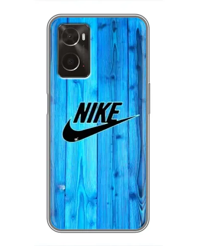 Чехол для OPPO A96 с картинкой «Голубое дерево Nike» Чехол для OPPO A96 с картинкой «Голубое дерево Nike»