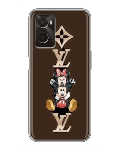 Чехол для OPPO A96 с картинкой «LV и Микки Маус» Чехол для OPPO A96 с картинкой «LV и Микки Маус»