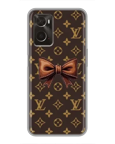 Чехол для OPPO A96 с картинкой «LV с бантом» Чехол для OPPO A96 с картинкой «LV с бантом»