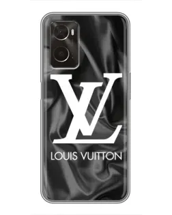 Чехол для OPPO A96 с картинкой «Шелковый Louis Vuitton»