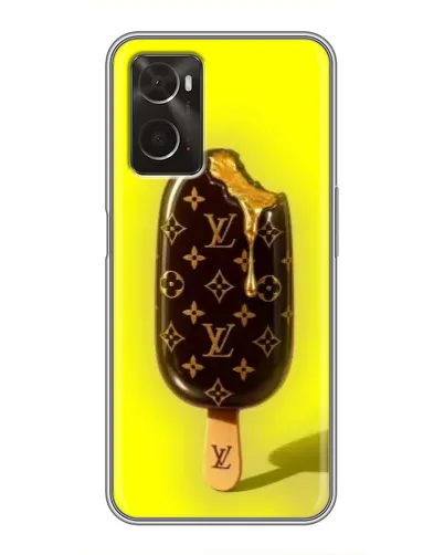 Чехол для OPPO A96 с картинкой «Мороженое от LV» Чехол для OPPO A96 с картинкой «Мороженое от LV»