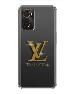 Чехол для OPPO A96 с картинкой «Градиент Louis Vuitton»