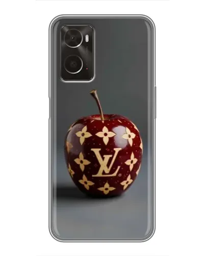 Чехол для OPPO A96 с картинкой «Красное яблоко LV» Чехол для OPPO A96 с картинкой «Красное яблоко LV»