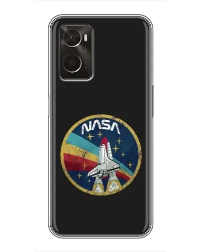 Чехол для OPPO A96 с картинкой «NASA — эмблема миссии» Чехол для OPPO A96 с картинкой «NASA — эмблема миссии»