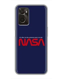 Чехол для OPPO A96 с картинкой «NASA — глубокий космос»