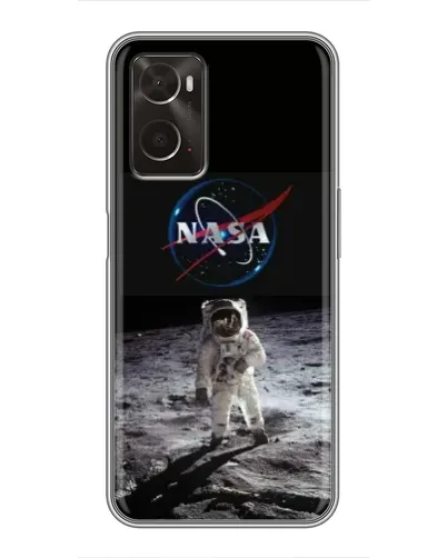 Чехол для OPPO A96 с картинкой «Астронавт на Луне» Чехол для OPPO A96 с картинкой «Астронавт на Луне»