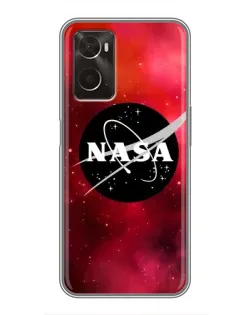 Чехол для OPPO A96 с картинкой «NASA — красная туманность» Чехол для OPPO A96 с картинкой «NASA — красная туманность»