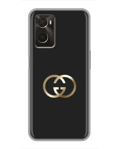 Чехол для OPPO A96 с картинкой «Минимализм Gucci»