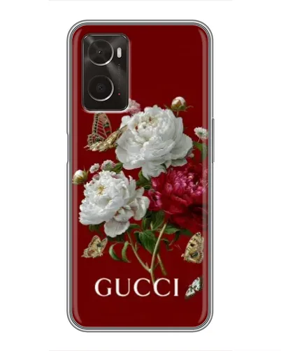 Чехол для OPPO A96 с картинкой «Gucci —  сад»