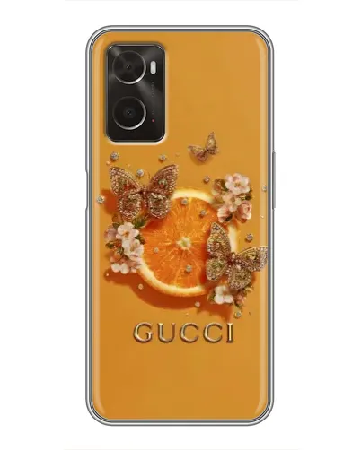 Чохол для OPPO A96 з картинкою «Gucci — золоті метелики» Чохол для OPPO A96 з картинкою «Gucci — золоті метелики»