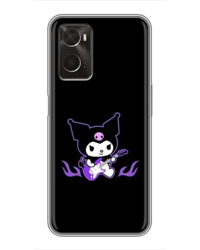 Чехол для OPPO A96 с картинкой «Электрическая Kuromi»