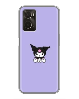 Чехол для OPPO A96 с картинкой «Kuromi — фиолетовый минимализм» Чехол для OPPO A96 с картинкой «Kuromi — фиолетовый минимализм»