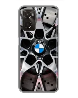 Чехол для OPPO A96 с картинкой «BMW — деталь диска» Чехол для OPPO A96 с картинкой «BMW — деталь диска»