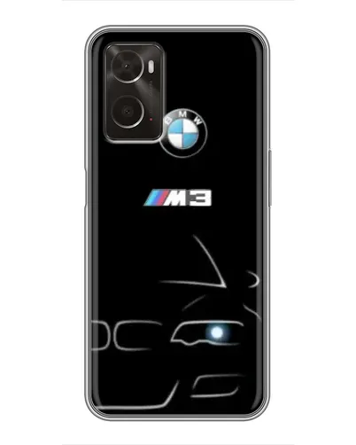 Чехол для OPPO A96 с картинкой «Минималистичный принт BMW M3» Чехол для OPPO A96 с картинкой «Минималистичный принт BMW M3»