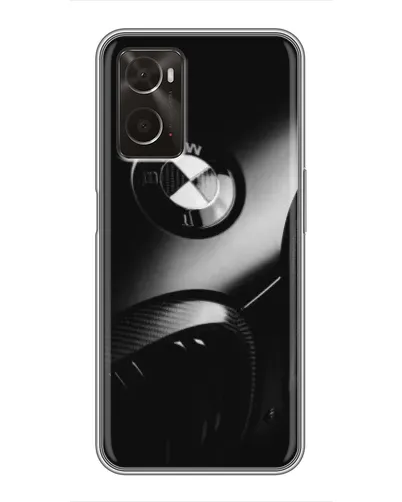 Чехол для OPPO A96 с картинкой «Эмблема BMW — макро» Чехол для OPPO A96 с картинкой «Эмблема BMW — макро»