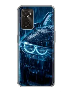 Чохол для OPPO A96 з картинкою «BMW під дощем» Чохол для OPPO A96 з картинкою «BMW під дощем»