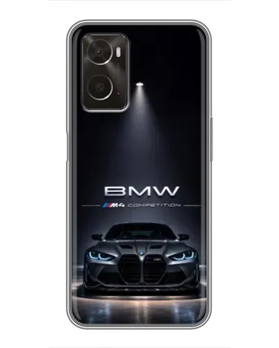 Чехол для OPPO A96 с картинкой «BMW сквозь ночной город» Чехол для OPPO A96 с картинкой «BMW сквозь ночной город»