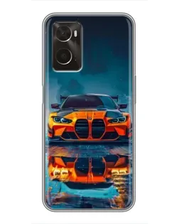 Чохол для OPPO A96 з картинкою «BMW — золота емблема» Чохол для OPPO A96 з картинкою «BMW — золота емблема»