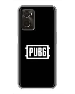 Чохол для OPPO A96 з картинкою «Лого BMW — металевий блиск»