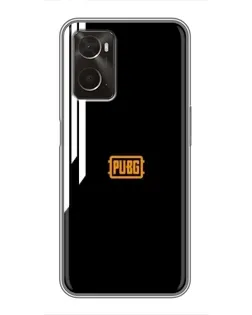 Чохол для OPPO A96 з картинкою «PUBG — вертикальні лінії»