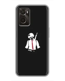 Чохол для OPPO A96 з картинкою «PUBG — силует воїна» Чохол для OPPO A96 з картинкою «PUBG — силует воїна»