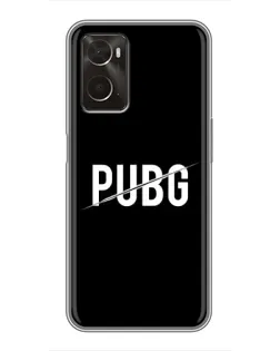 Чохол для OPPO A96 з картинкою «PUBG — білий логотип» Чохол для OPPO A96 з картинкою «PUBG — білий логотип»