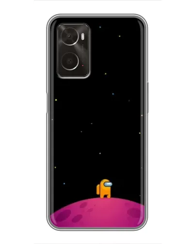 Чохол для OPPO A96 з картинкою «Самотній герой на планеті» Чохол для OPPO A96 з картинкою «Самотній герой на планеті»