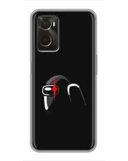 Чохол для OPPO A96 з картинкою «Among Us шолом»