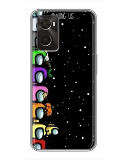 Чохол для OPPO A96 з картинкою «Команда Among Us»