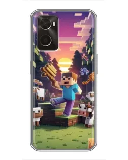 Чохол для OPPO A96 з картинкою «Стів на фермі»