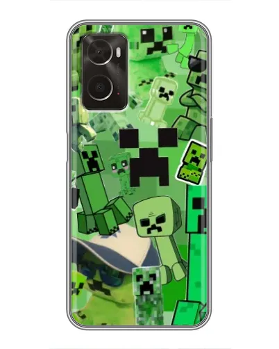 Чохол для OPPO A96 з картинкою «Кріпери Minecraft» Чохол для OPPO A96 з картинкою «Кріпери Minecraft»