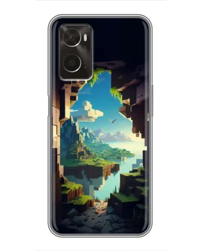 Чохол для OPPO A96 з картинкою «Вид з печери» Чохол для OPPO A96 з картинкою «Вид з печери»