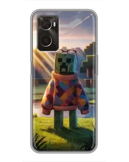 Чохол для OPPO A96 з картинкою «Кріпер у светрі»