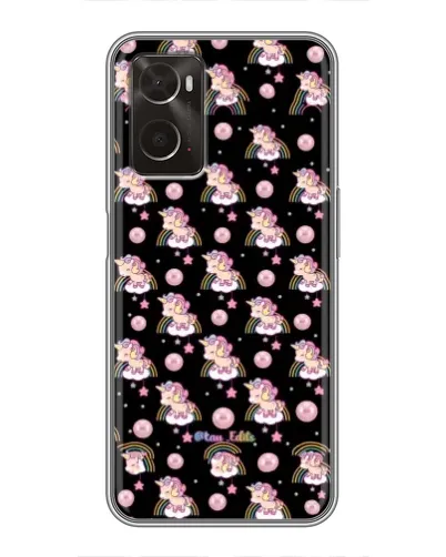 Чохол для OPPO A96 з картинкою «Magic Unicorn паттерн»