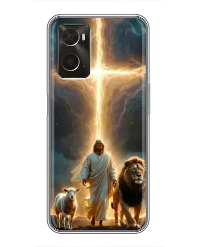 Чохол для OPPO A96 з картинкою «Лев Юди та Світло»