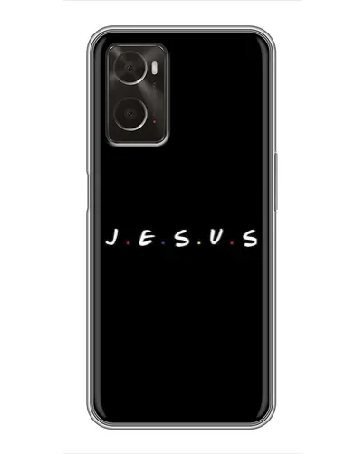Чохол для OPPO A96 з картинкою «Крапки віри J.E.S.U.S.»