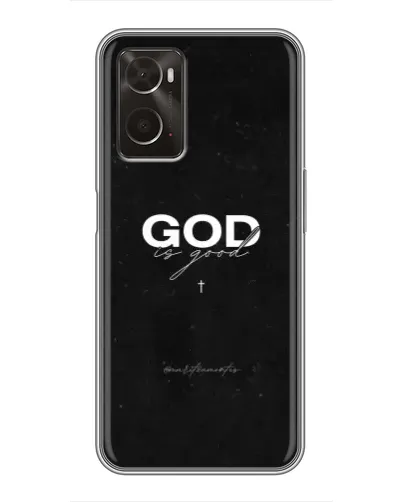 Чохол для OPPO A96 з картинкою «GOD — Бог над усім»