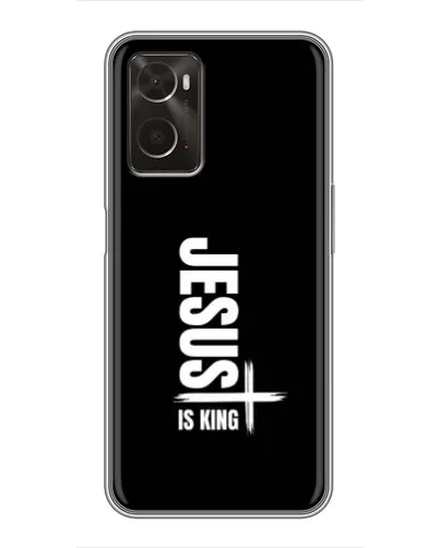 Чохол для OPPO A96 з картинкою «Вертикаль віри Jesus»