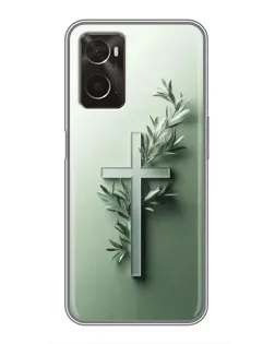 Чехол для OPPO A96 с картинкой «Оливковая ветвь»