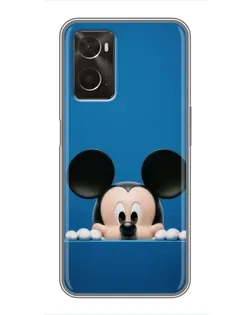 Чохол для OPPO A96 з картинкою «Міккі виглядає»
