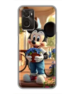 Чохол для OPPO A96 з картинкою «Міккі садівник»
