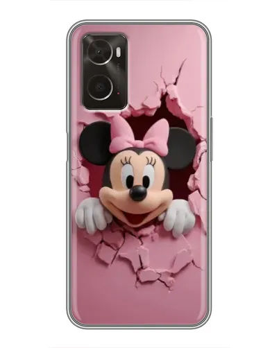 Чохол для OPPO A96 з картинкою «Мінні крізь стіну»
