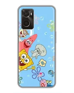 Чохол для OPPO A96 з картинкою «Веселі бульбашки»
