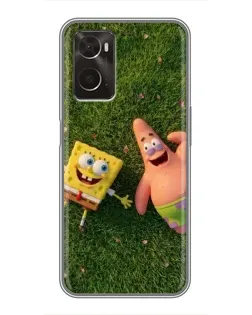 Чехол для OPPO A96 с картинкой «Друзья на лужайке» Чехол для OPPO A96 с картинкой «Друзья на лужайке»