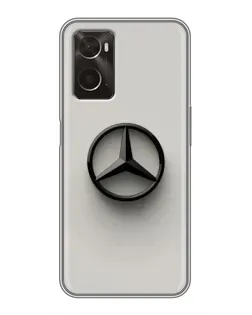Чехол для OPPO A96 с картинкой «Mercedes Maybach стиль» Чехол для OPPO A96 с картинкой «Mercedes Maybach стиль»