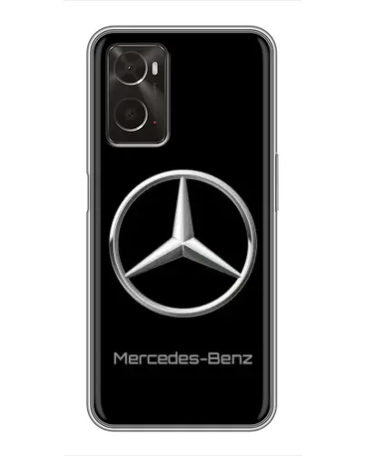 Чехол для OPPO A96 с картинкой «Mercedes Silver Logo»