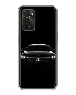 Чехол для OPPO A96 с картинкой «Mercedes Vision — концепт»